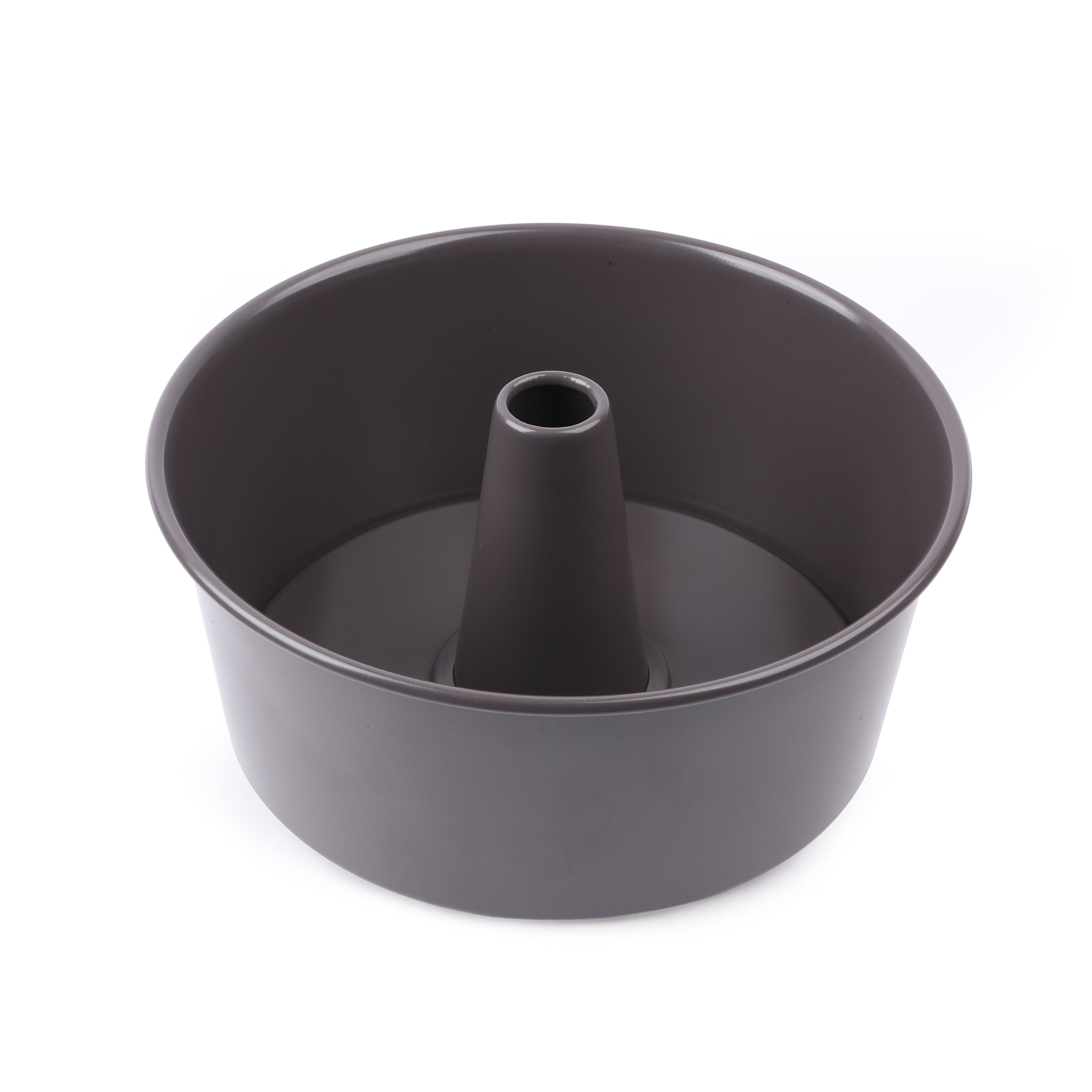 Wilton 191002849 6 Non-Stick Steel Scalloped Angel Food Cake / Bundt Pan  with Removable Bottom - 2 1/2 Deep