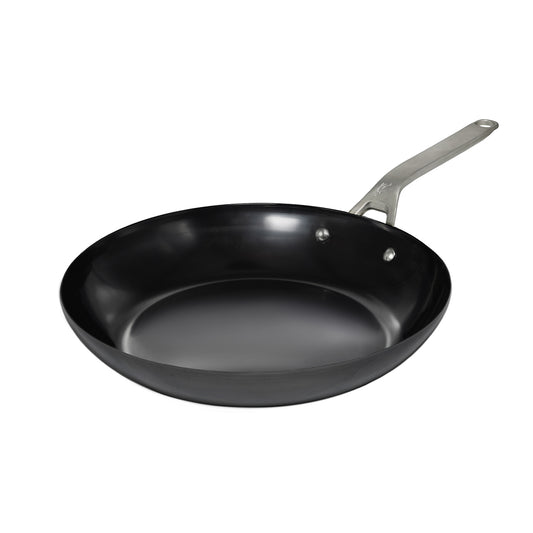 12-Inch NITRI-BLACK Carbon Steel Fry Pan